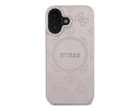 Guess Saffiano Peony Classic Logo do iPhone 16 różowy - 1279103 - zdjęcie 3